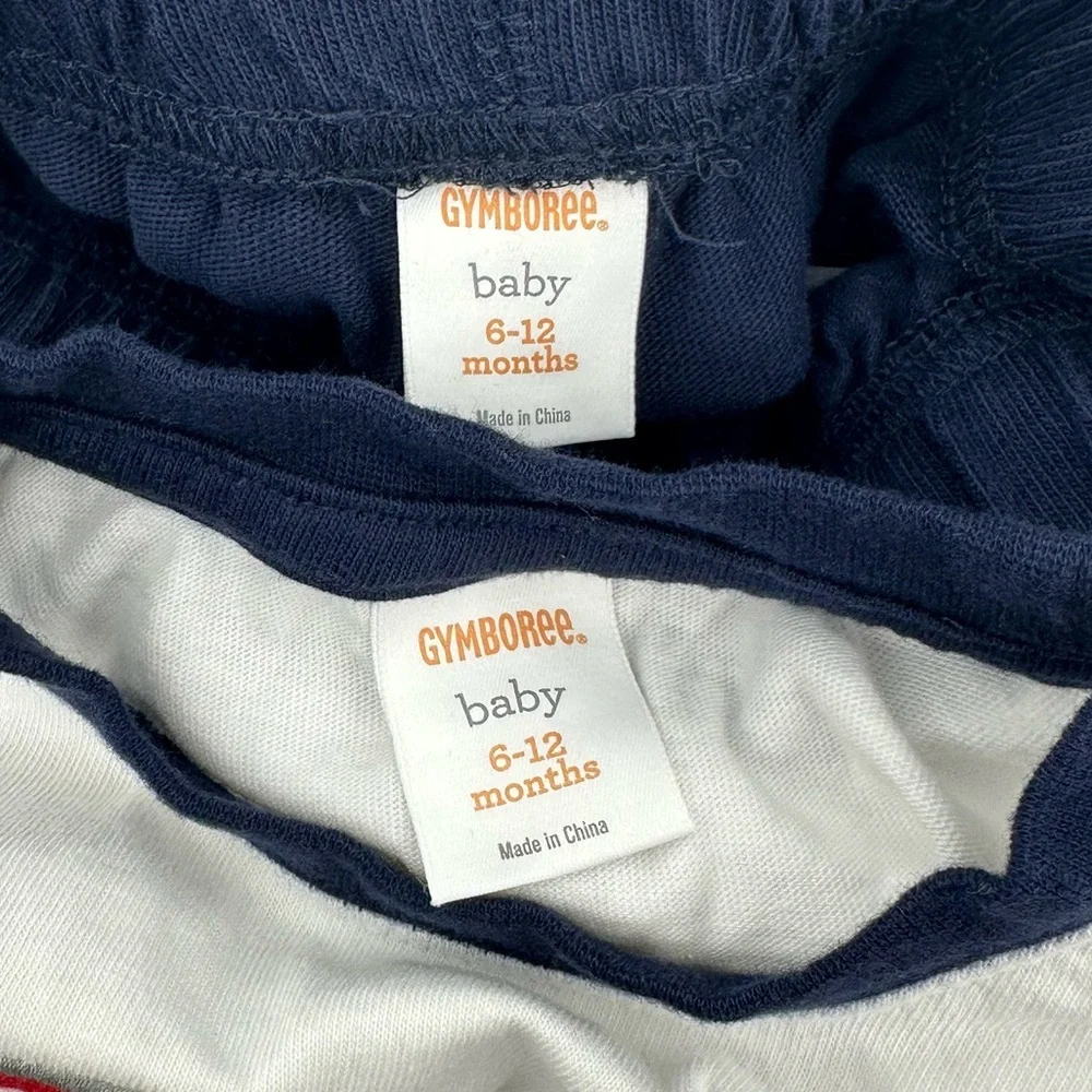 Old Navy and Gymboree Patriotic Baby Outfit Set Size 6-12 Months